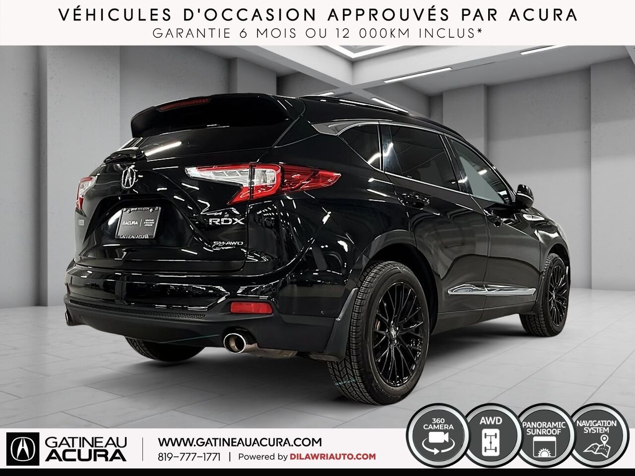 Acura RDX Platinum Élite SH-AWD 2020 Noir Gatineau - photo #14