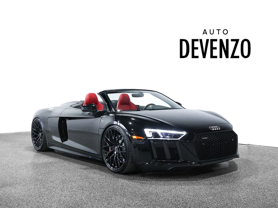 Audi R8 Spyder V10 2018 2018 Noir