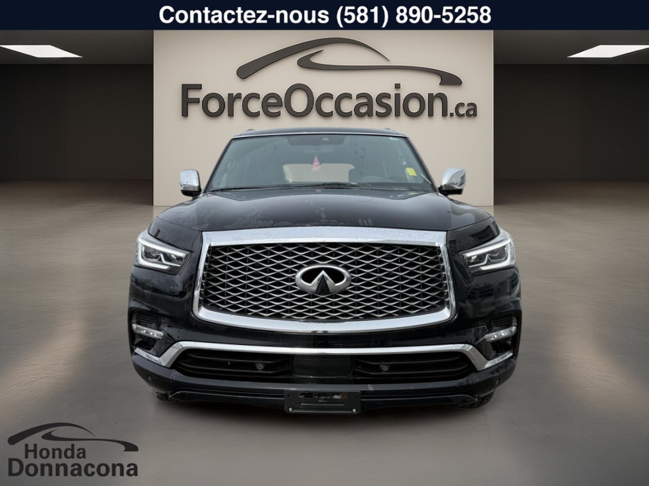 Infiniti QX80 2021 Noir  - photo #1