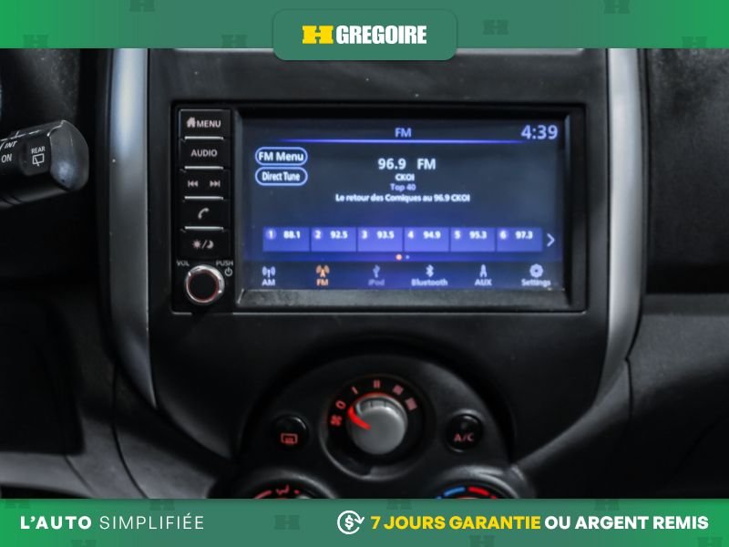Nissan MICRA 822737 | S AUTO A/C GR ELECT CAM RECUL BLUETOOTH 2019 Gris Laval - photo #19