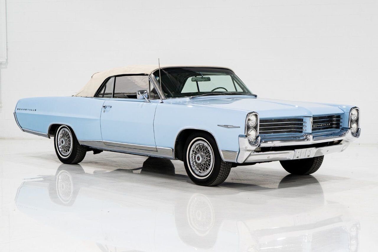 Pontiac Bonneville **PRICE IN USD** 1964 Bleu Montréal - photo #51