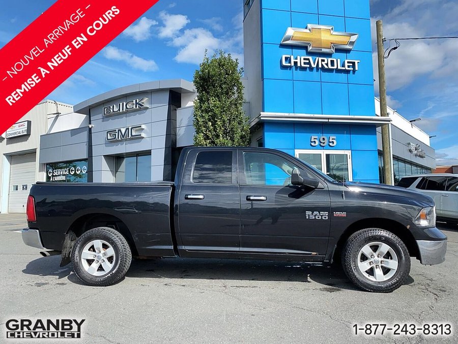 2016 Ram 1500 Cabine quad 4RM, 140,5 po SLT Black