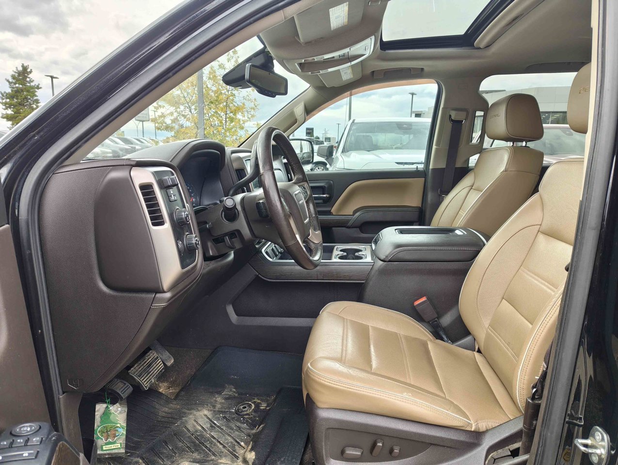 2017 GMC Sierra 1500 4WD Crew Cab 143.5 Denali Black Sherwood Park - photo #7