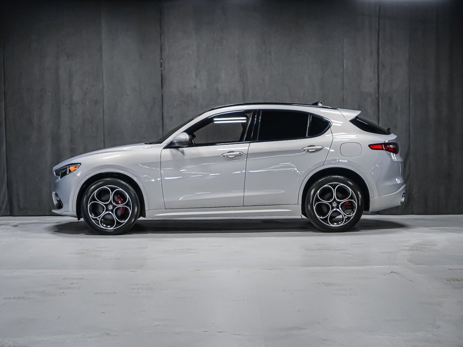 2020 Alfa Romeo Stelvio TI SPORT ASSIST CONDUITE HARMAN KARDON ROUES 20po White