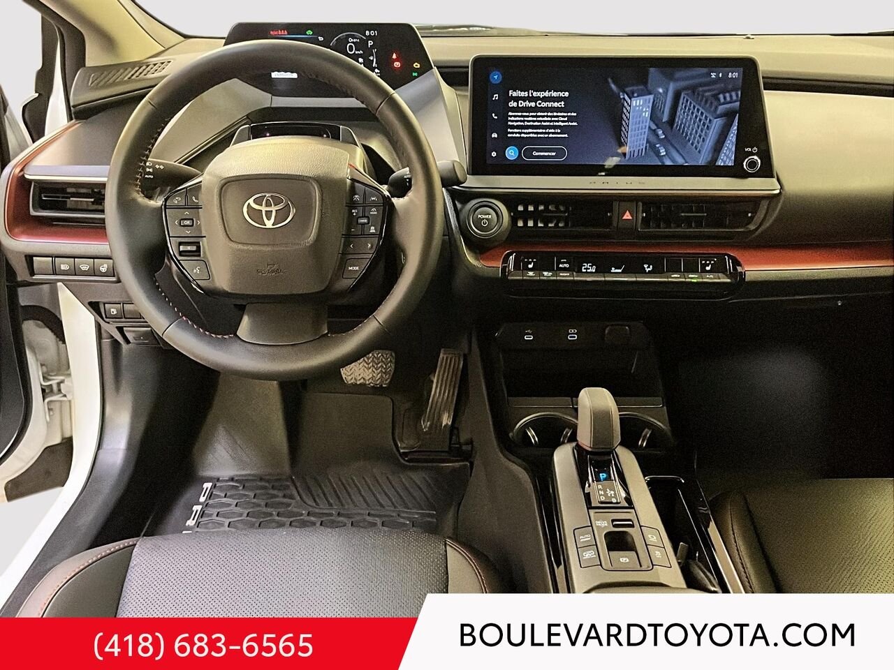 2025 Toyota Prius hybride branchable 99682A-100 | XSE Wind Chill Pearl Québec - photo #17