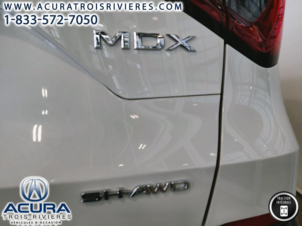 2024 Acura MDX A-SPEC TRACTION INTÉGRALE White Trois-Rivières - photo #9