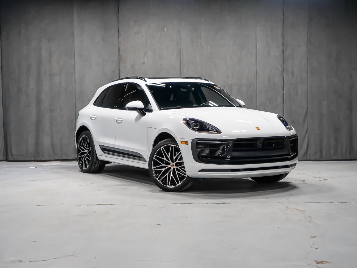 Porsche Macan S MAGS 21PO SUSPENSION ADAPT ECHAPPEMENT EN CARBON 2023 Blanc Montréal - photo #1