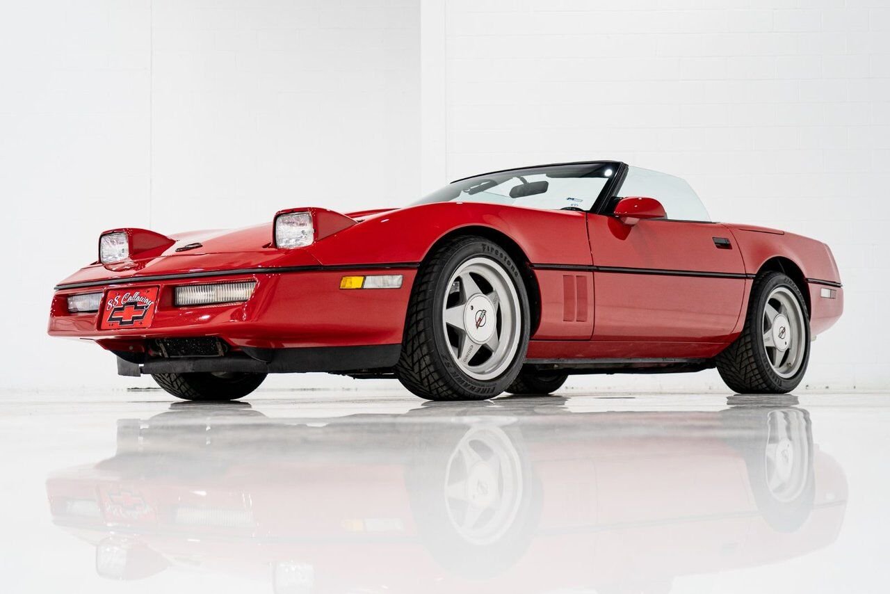 Chevrolet Corvette *PRIX EN USD* Callaway Turbo #123/400 built 1988 Rouge Montréal - photo #30