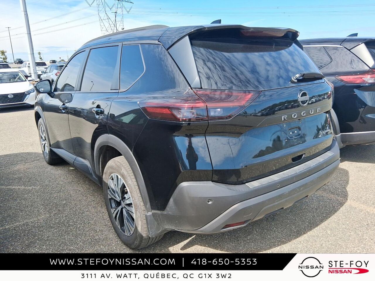 Black 2023 Nissan Rogue SUV / Crossover All-Wheel Drive Continuously Variable Transmission