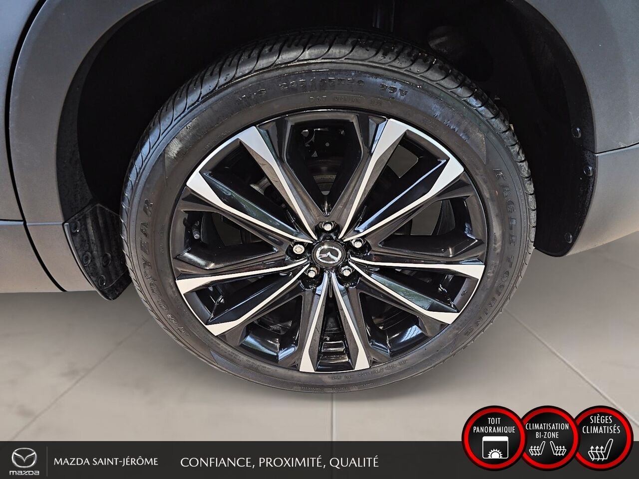 Mazda CX-50 GT | TOIT PANORAMIQUE | CUIR | AWD | 2023 Blanc Saint-Jérôme - photo #11