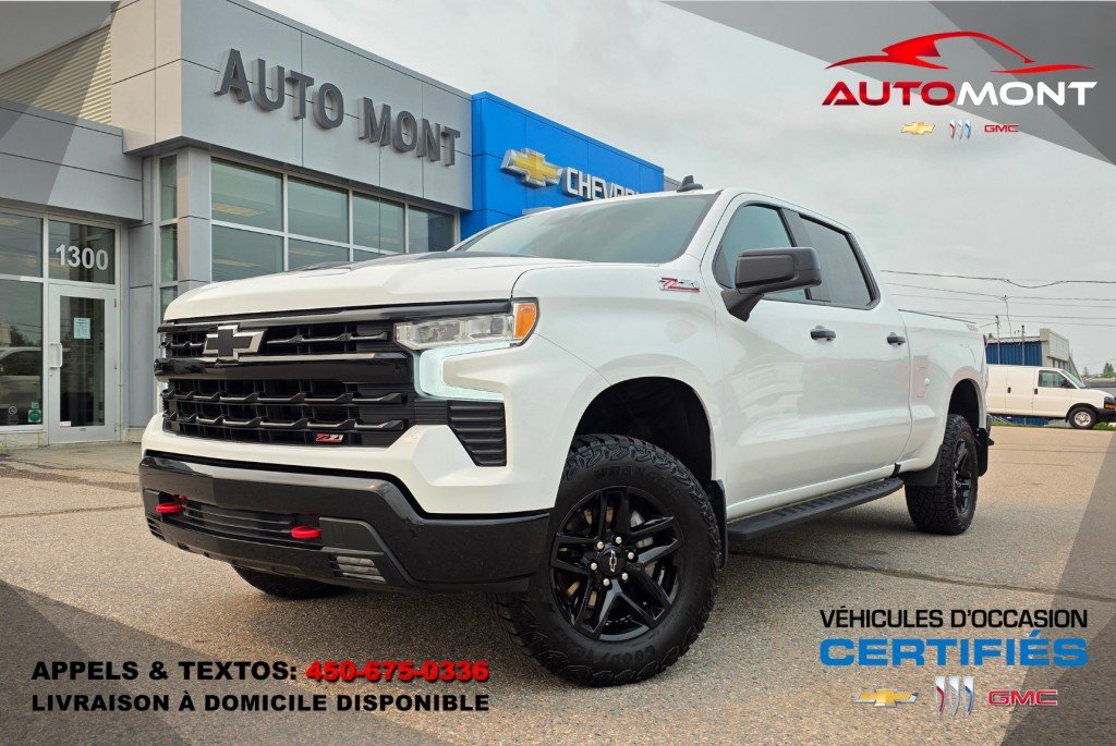 CHEVROLET Silverado 1500 LT TrailBoss 4X4 2024 Blanc Mont-Laurier - photo #0