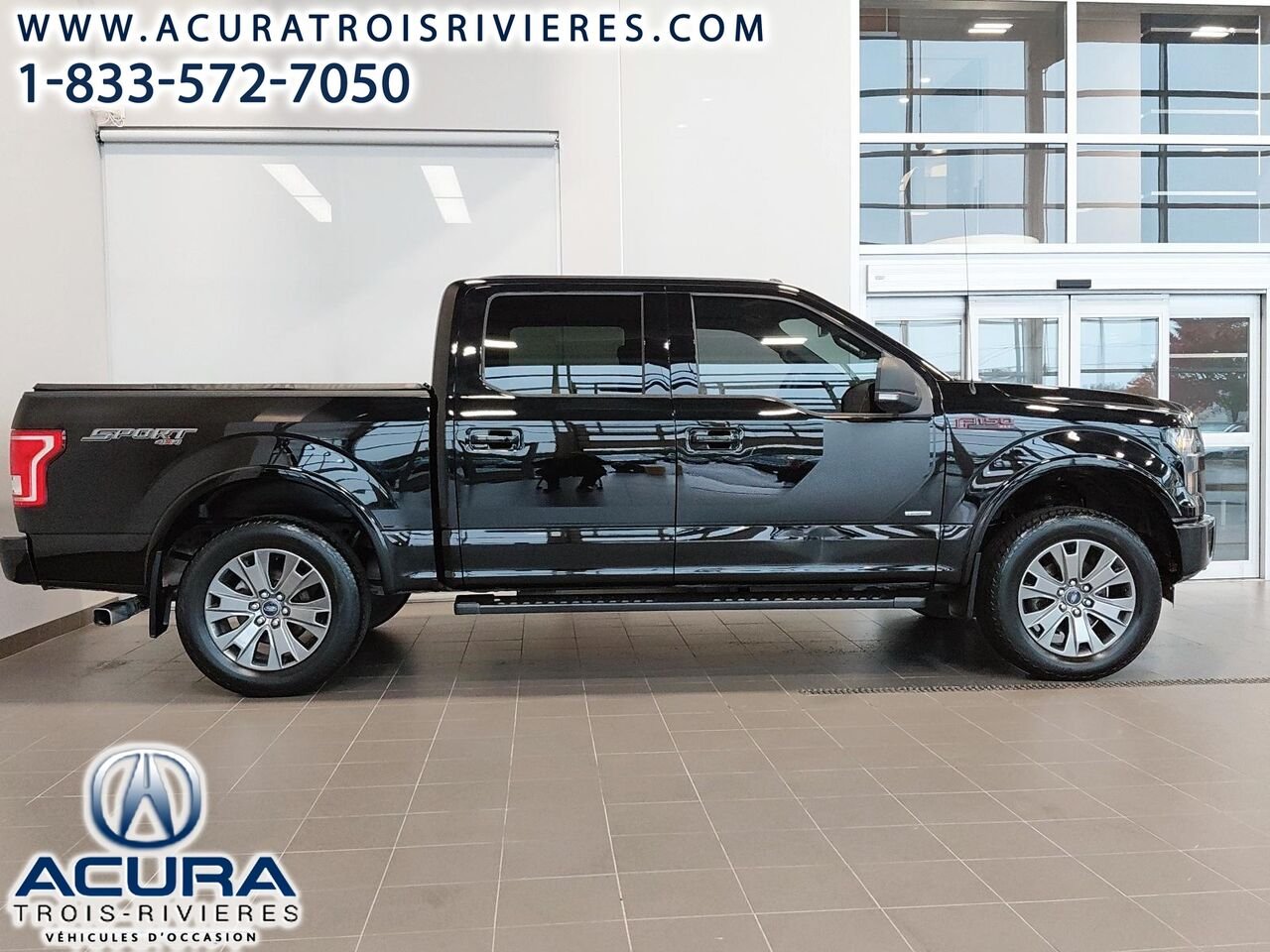 Ford F-150 XLT SPORT 2016 Noir Trois-Rivières - photo #7