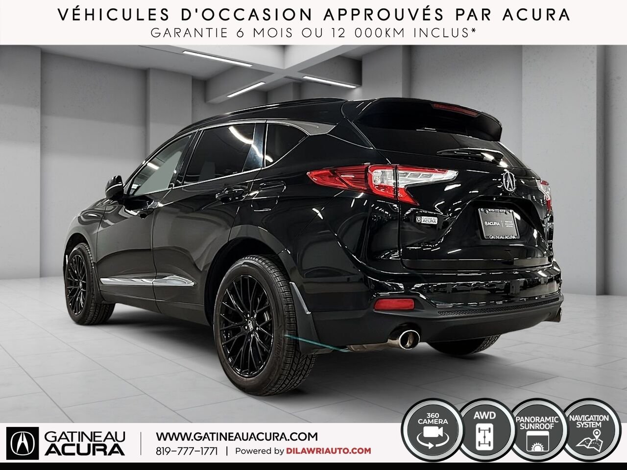 Acura RDX Platinum Élite SH-AWD 2020 Noir Gatineau - photo #17