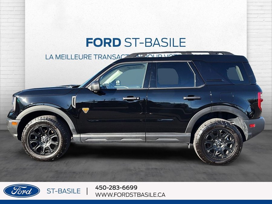 Ford BRONCO BADLANDS 4X4 2.0L ECOBOOST R9D 2025 Noir