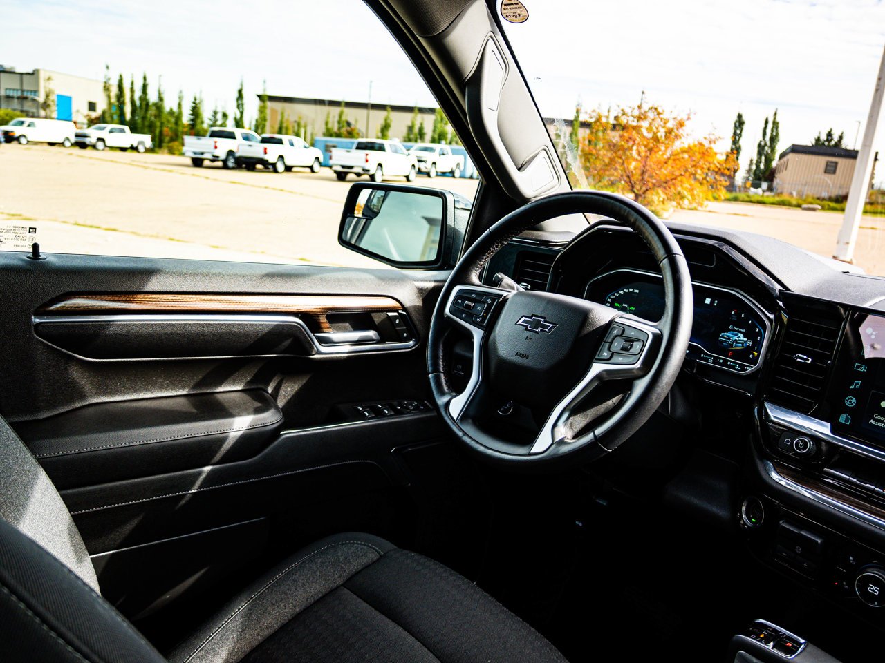 2023 Chevrolet Silverado 1500 4WD Crew Cab 147 RST Black Sherwood Park - photo #32