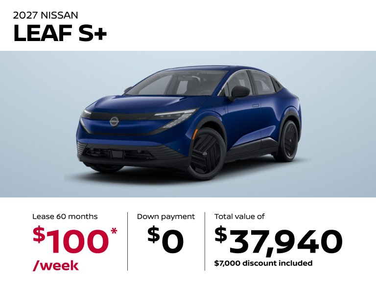 Nissan Leaf S Plus 2027