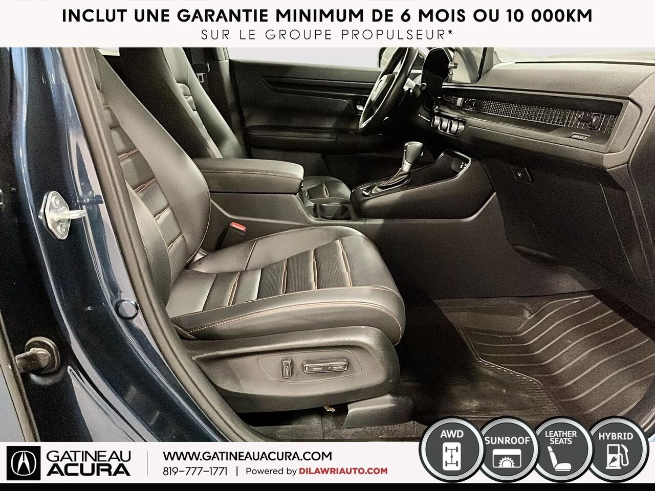 Honda CR-V hybride EX-L Traction Intégrale 2024 Bleu Gatineau - photo #21
