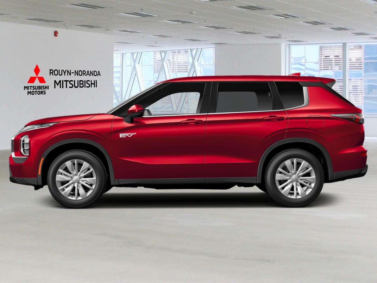Mitsubishi Outlander PHEV ES S-AWC 2026 Fini taillé diamant Rouge de qualité supérieure Rouyn-Noranda - photo #1