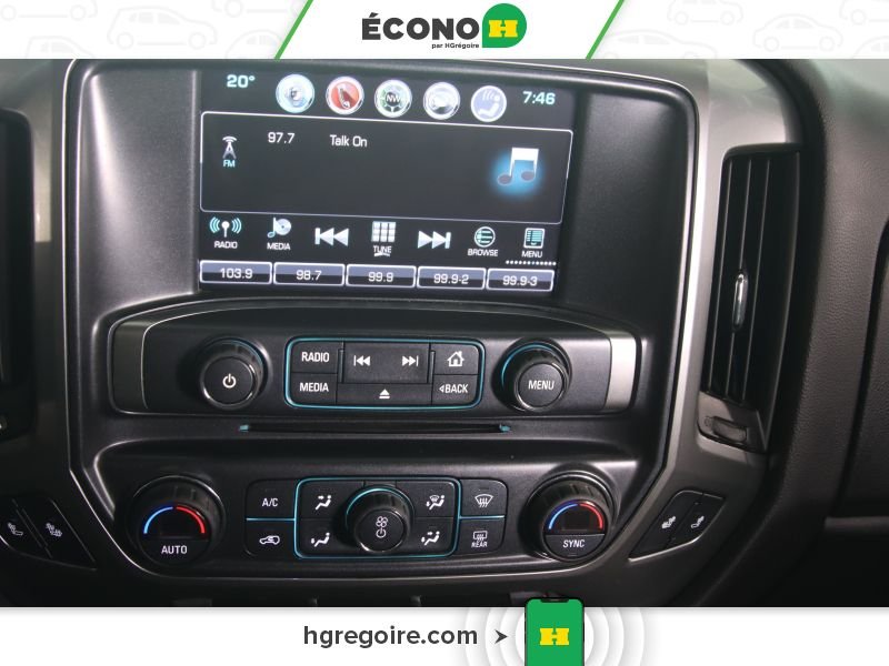 Chevrolet Silverado 1500 820236 | LT 4X4 GR ÉLEC A/C BLUETOOTH CAMÉRA MAGS 2018 Noir Laval - photo #8