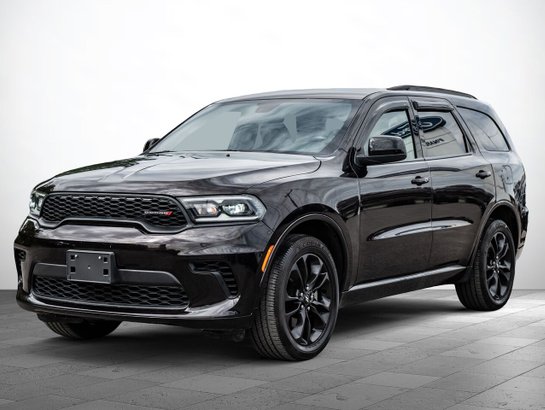 2025 Dodge Durango GT AWD 7 PLACES SIEGES & VOLANT CHAUFFANT ANTIVOL Black