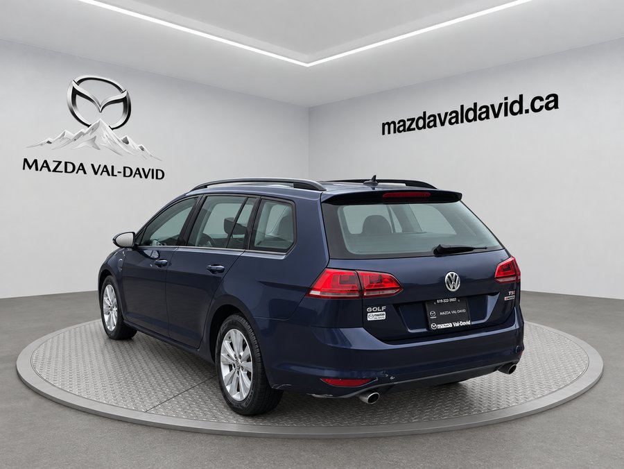 2017 Volkswagen Golf SportWagen 1.8 TSI Comfortline Blue