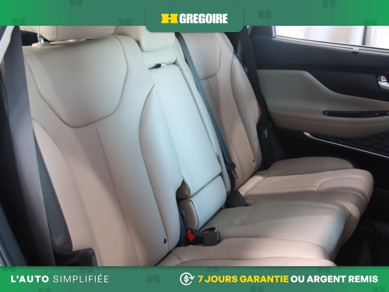 Hyundai Santa Fe 821912 | Ultimate AWD AUTO A/C MAGS CUIR TOIT NAV CAM RECUL 2020 Noir Laval - photo #27