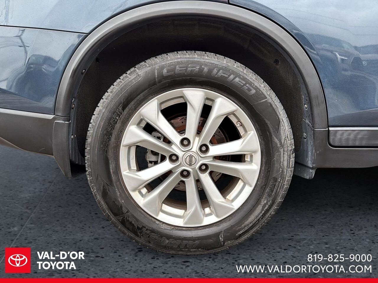 2016 Nissan Rogue Traction intégrale 4 portes SV Grey Val-d'Or - photo #5