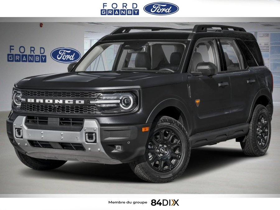 2026 Ford Bronco Sport Shadow Black