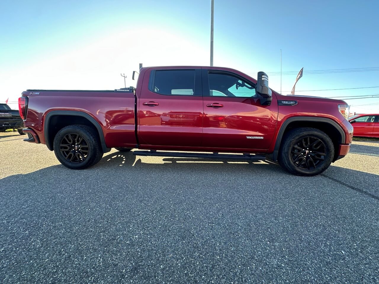 GMC SIERRA K1500 ELEVATION SIERRA K1500 ELEVATION 2021 Rouge Matane - photo #5