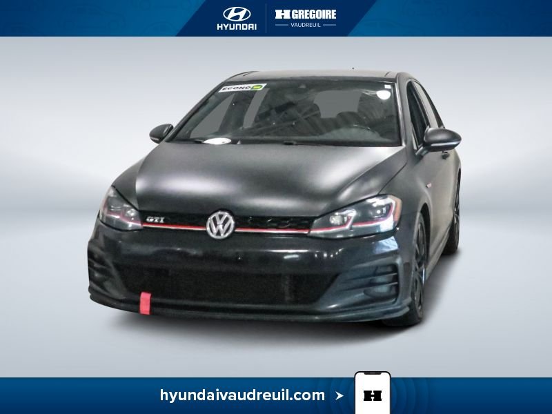 Volkswagen Golf GTI 2018 2018 Noir