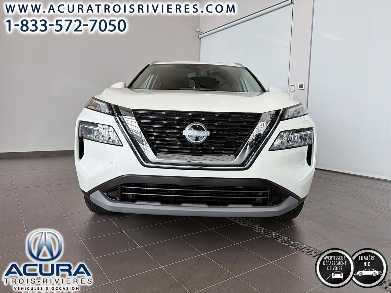 2023 Nissan Rogue SV AWD White Trois-Rivières - photo #3