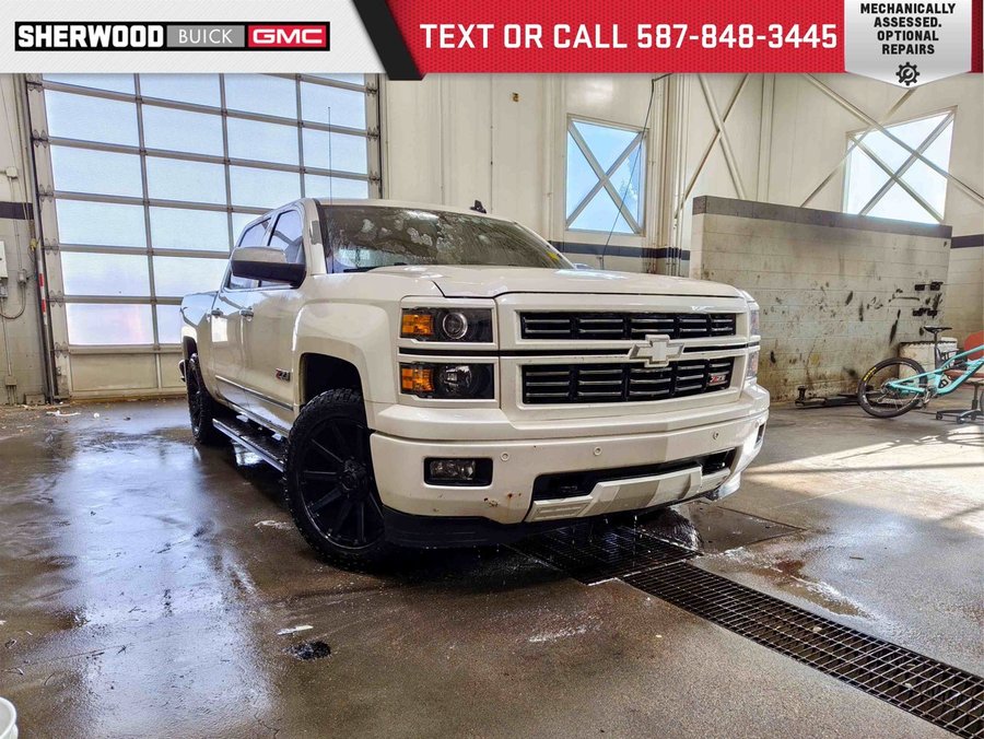 2015 Chevrolet Silverado 1500 LTZ Plus Custom Sport 5.3L Z71 | Aftermarket 20in Fuel Wheels White