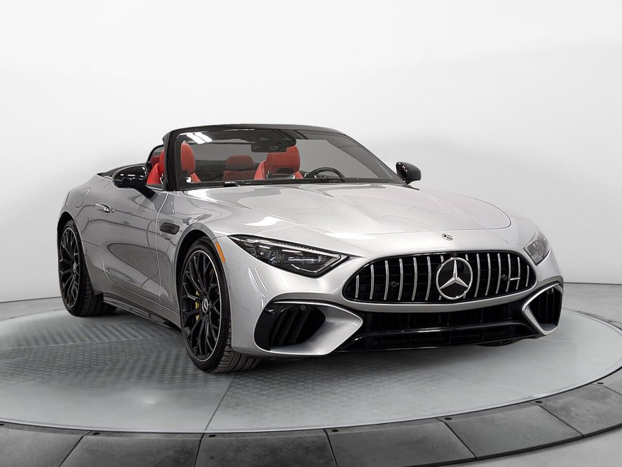 MERCEDES SL 63 AMG Option Burmester et Suspension Active 4Matic 2023 Argent