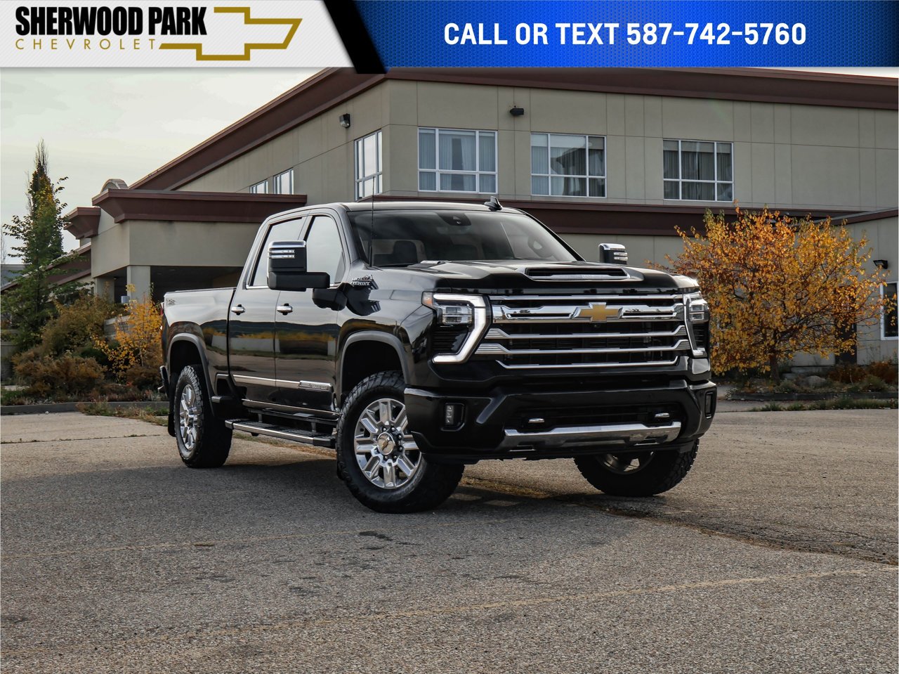 2024 Chevrolet Silverado 2500HD 4WD Crew Cab 159 High Country Black Sherwood Park - photo #0