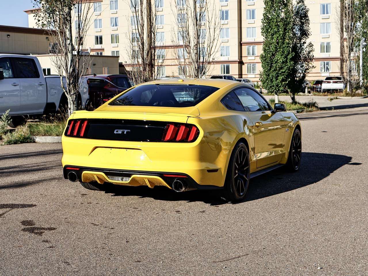 2015 Ford Mustang 2dr Fastback GT Premium Yellow Sherwood Park - photo #12