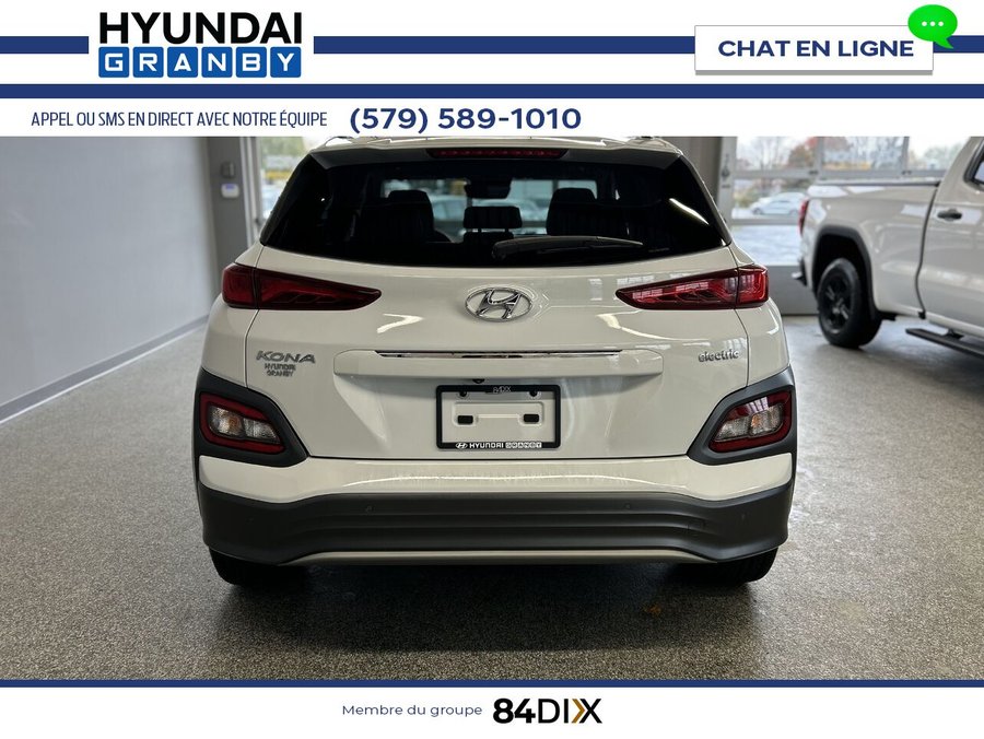 Hyundai Kona électrique Ultimate 2020 Blanc