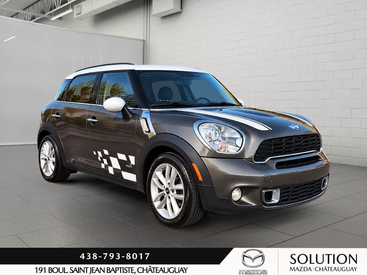 MINI Cooper Countryman JAMAIS ACCIDENTÉ / AUTOMATIQUE / AWD (4X4) 2013 Gris Châteauguay - photo #1