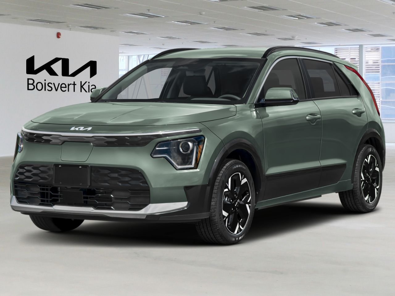 Kia Niro électrique 2026 Vert paysage urbain Blainville - photo #0