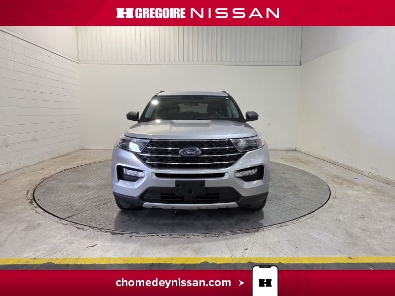 Ford Explorer XLT * AWD * Toit Pano * Cuir * Caméra * 2023 Argent