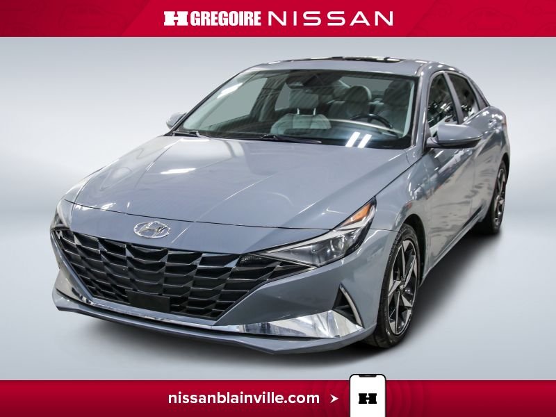 2022 Hyundai Elantra Ultimate Tech AUCUN ACCIDENT TOUTE EQUIPE Grey