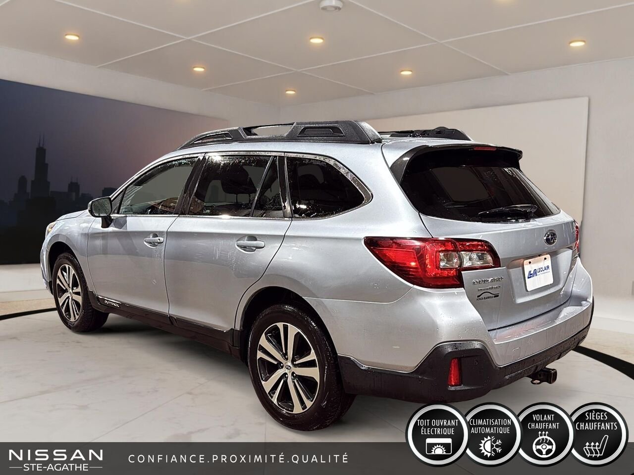 2018 Subaru Outback LIMITED TI | JAMAIS ACCIDENTÉ | CUIR | TOIT OUVRANT | NAVIGATION | EYESIGHT Silver Saint-Jérôme - photo #4