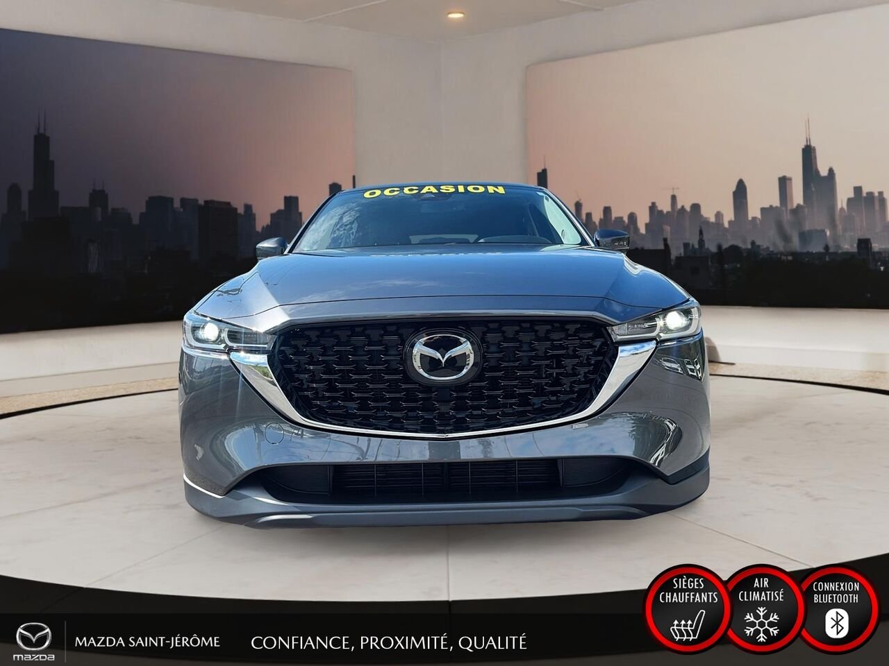Mazda CX-5 2023 Gris Ste-Agathe des Monts - photo #2