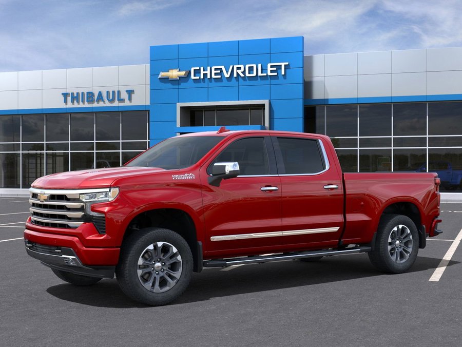 Chevrolet Silverado 1500 High Country 2025 Teinte rouge éclatant