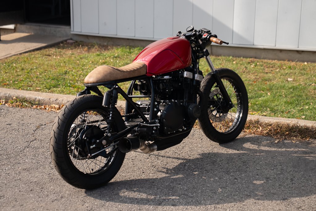 1982 Suzuki GS 750 Red Montreal - photo #4