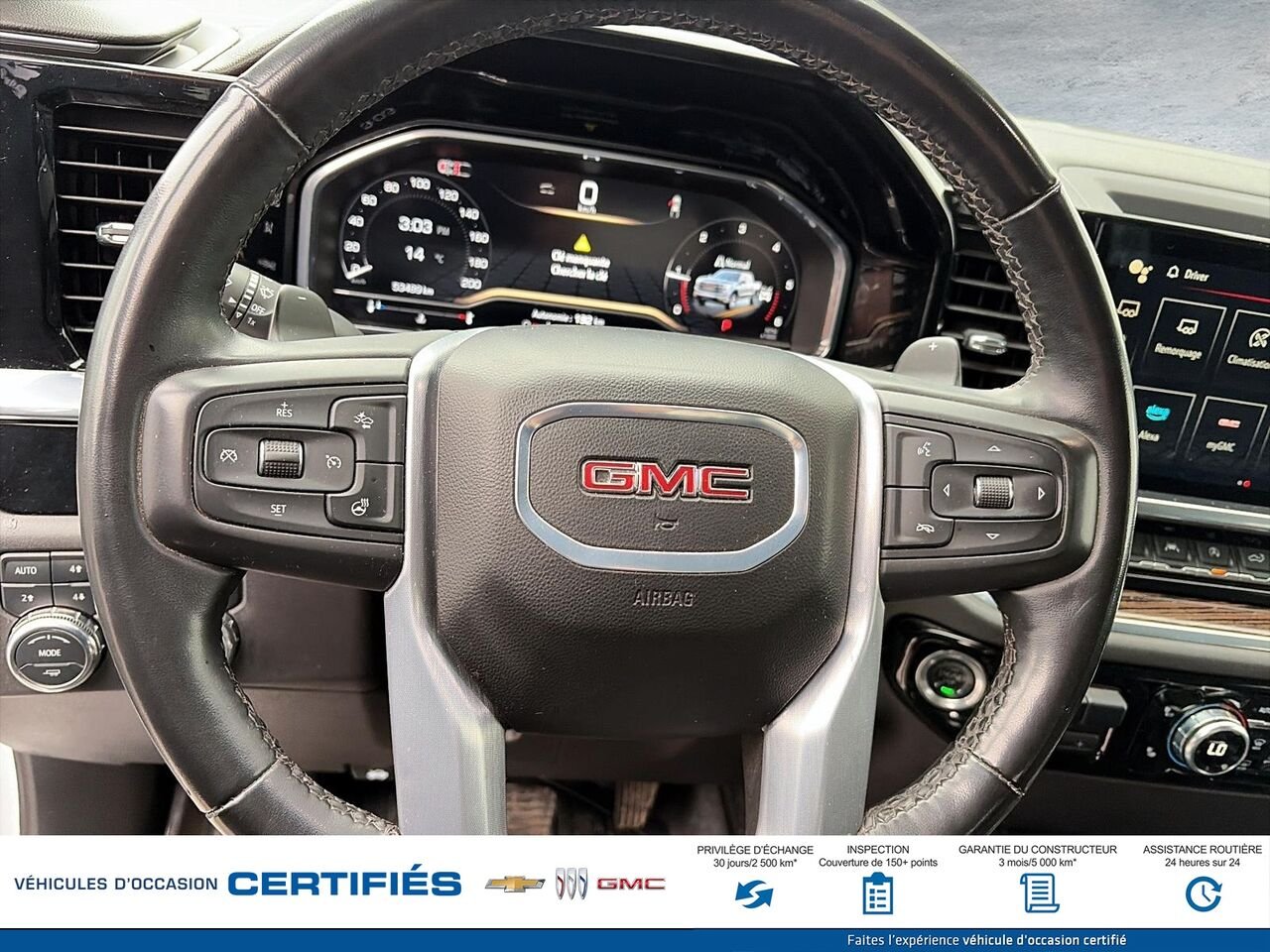 2024 GMC SIERRA Elevation cabine multiplace 4RM 157 po White Montmagny - photo #11