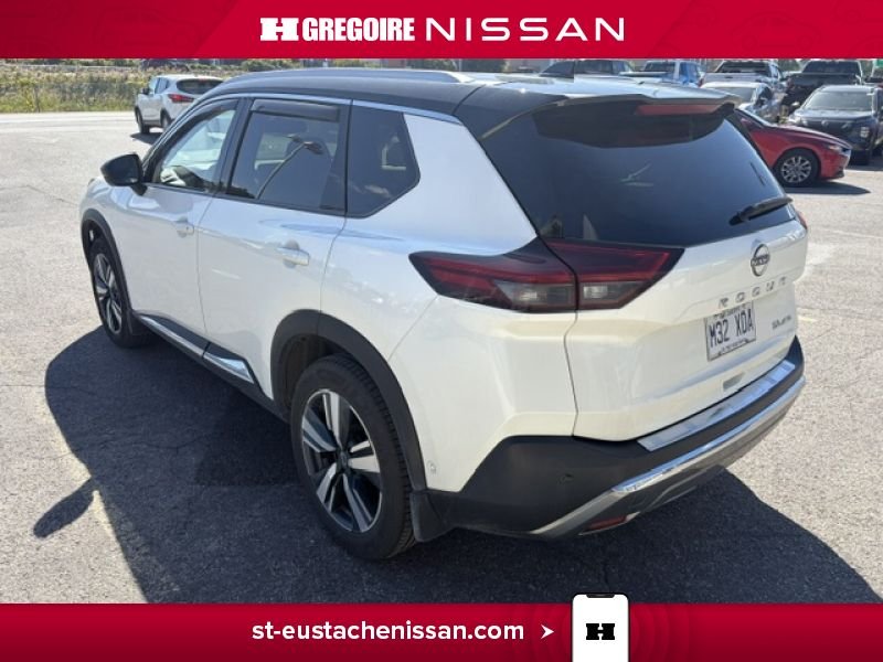 2023 Nissan Rogue White Laval - photo #8