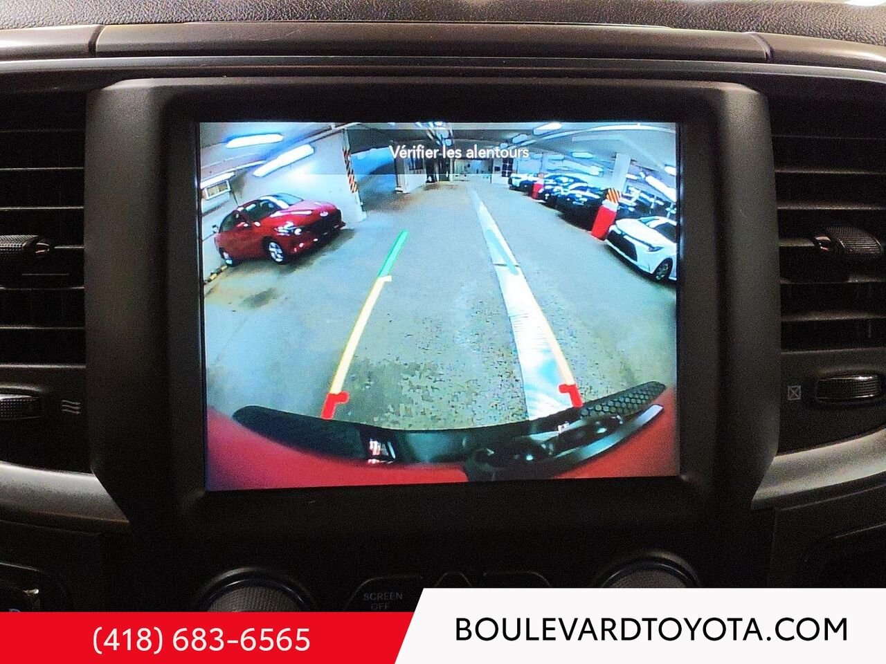 2021 Ram 1500 CLASSIC 100207B-50 | WARLOCK, 4X4 CABINE DE 5 PI 7 PO Red Québec - photo #17