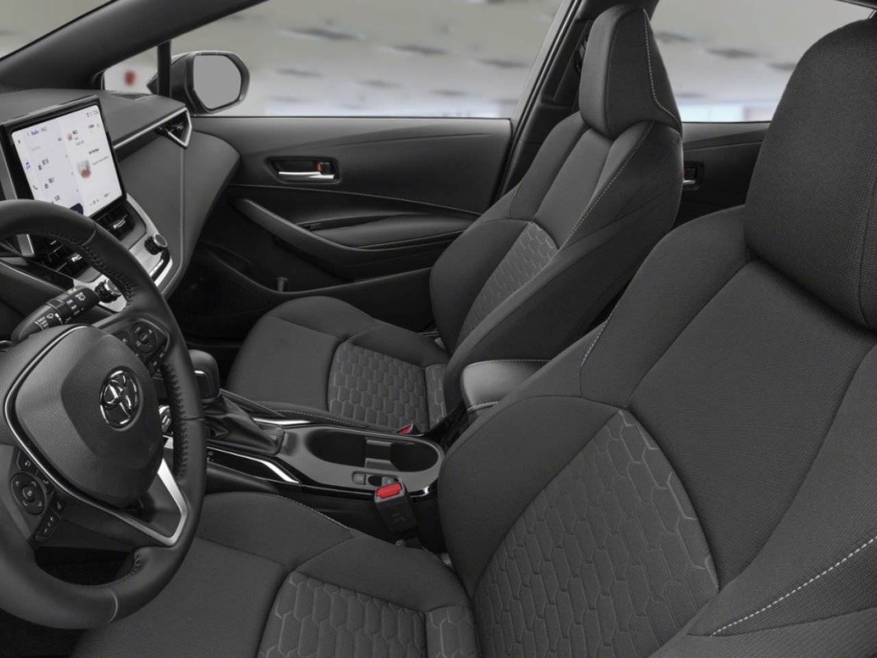 2023 Toyota Corolla Hatchback SE UPGRADE / HEATED SEATS / ALLOY WHEELS / CARPLAY AND ANDROID AUTO White Mississauga - photo #8