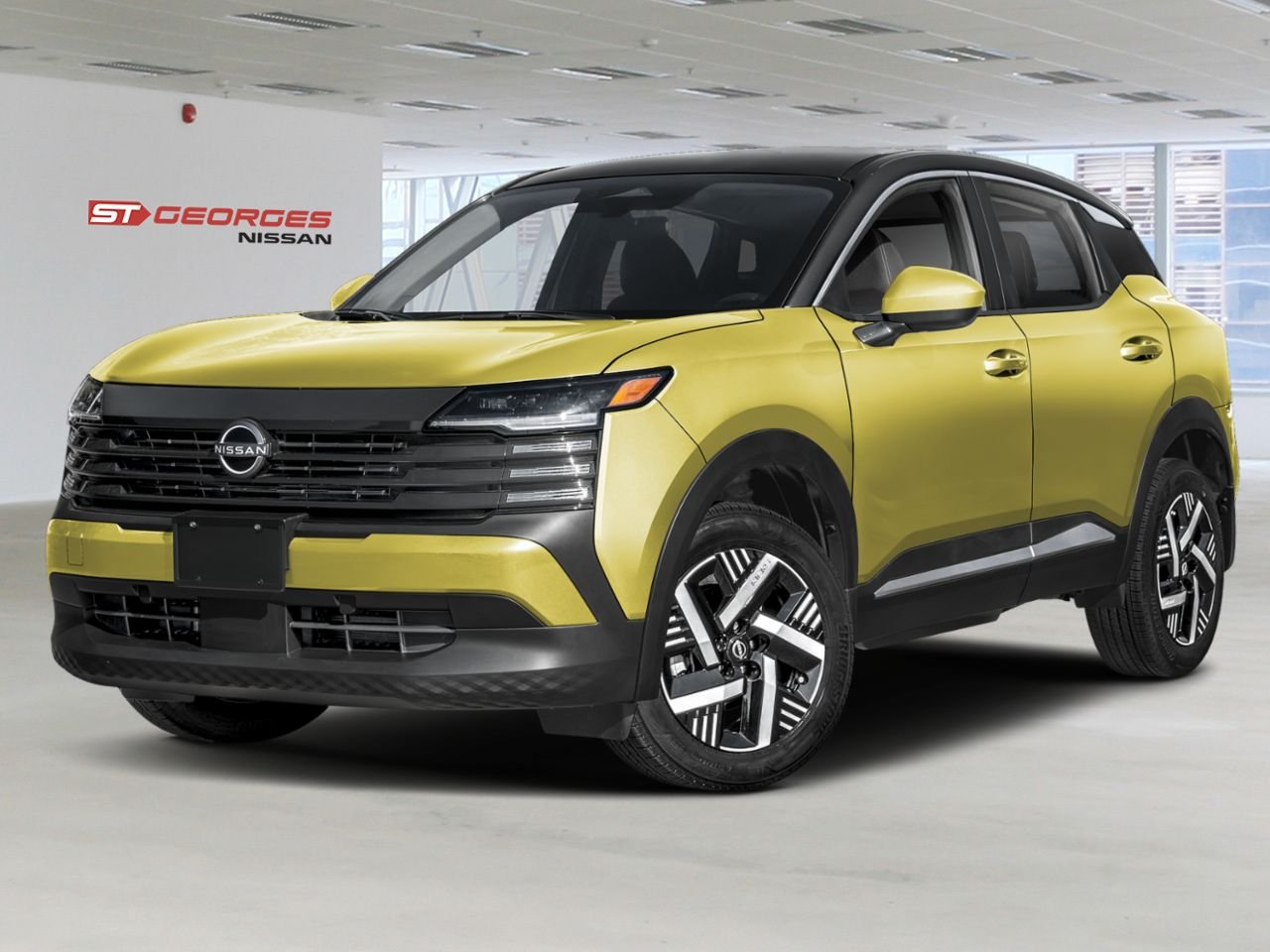 2026 NISSAN Kicks Yuzu Yellow Metallic/Super Black Saint-Georges - photo #0