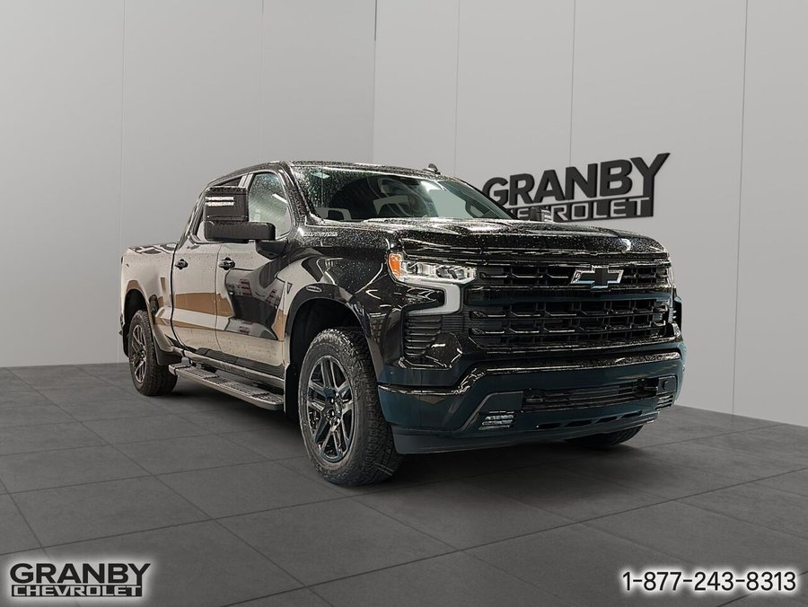 2026 CHEVROLET Silverado 1500 K1500 SILVERADO CREW CAB RST STD/BOX (1SP) BLACK